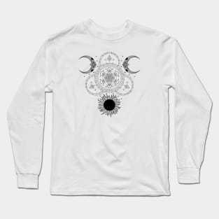 Metatron's Cube | Sacred Geometry Long Sleeve T-Shirt